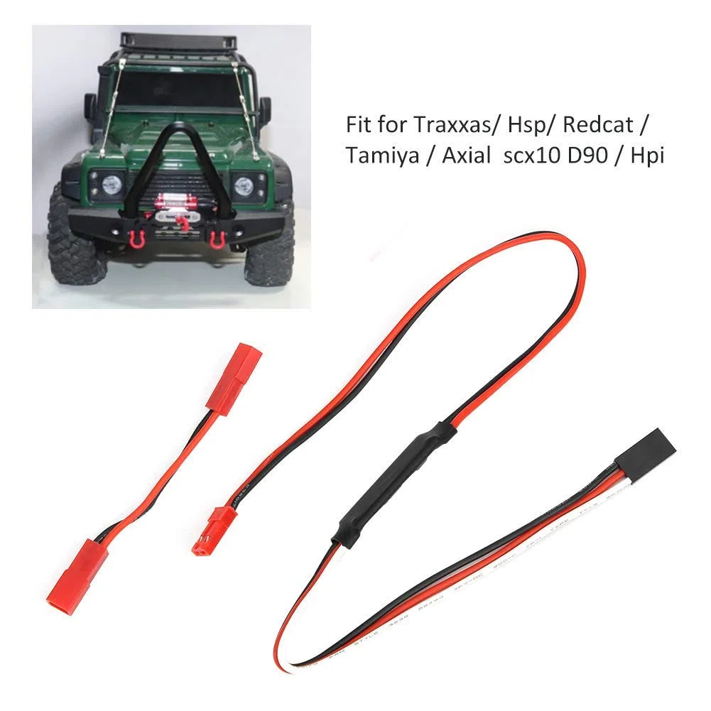 VGEBY Controller per argano RC, Spina Adattatore per Controller argano, Parti universali per Modello di Auto RC, Verricello Rc, per Varie tipologie di Modelli, Upgrade e riparazioni