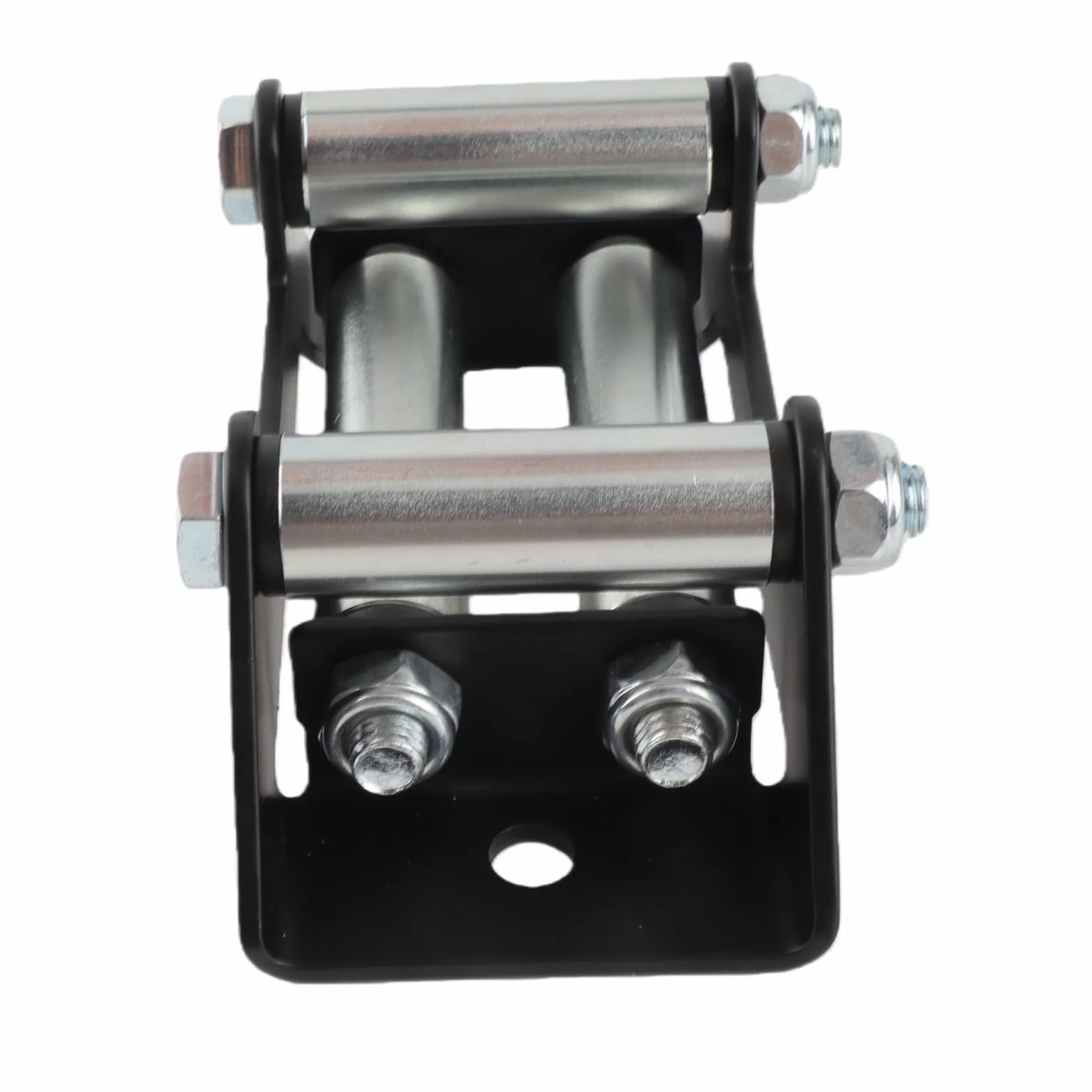 CHICIRIS Passacavo a Rulli per Verricello in Ferro per Impieghi Gravosi, Distanza tra i Fori 125 Mm/5 Pollici Accessorio Automobilistico Universale