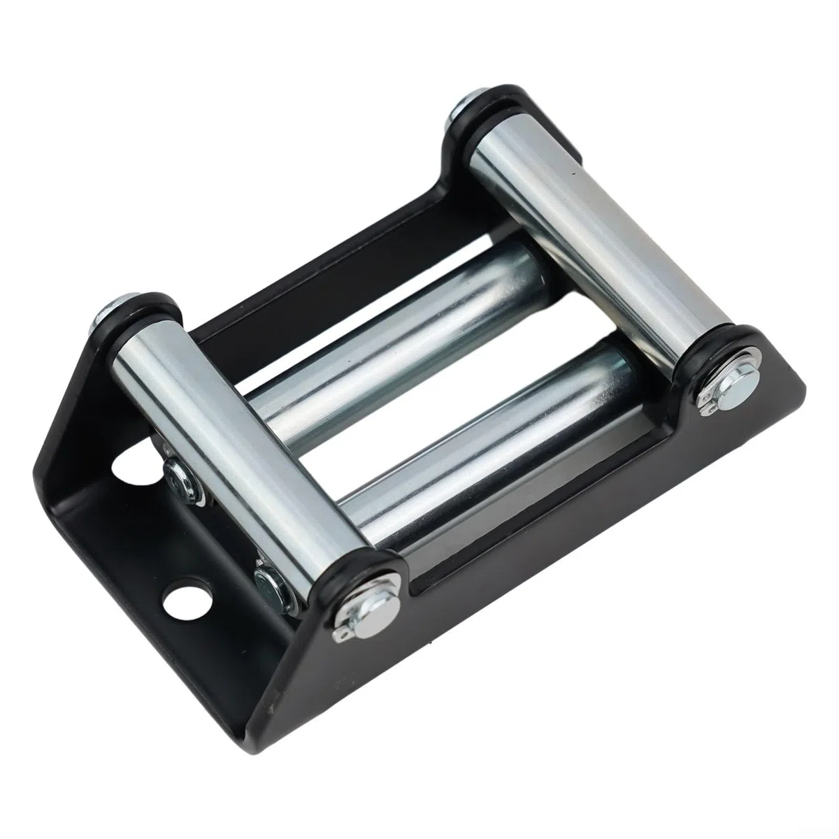 Passacavo a rullo per argano ATV UTV, guida cavi a 4 vie, resistente, 907,2 kg (907,2 kg)