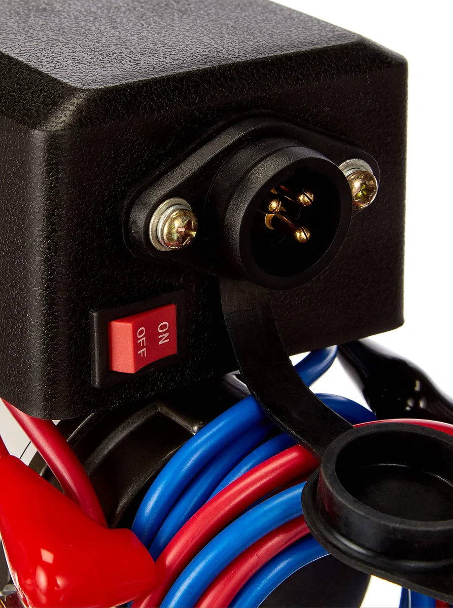 Ribimex Verricello Elettrico 12V per Carichi fino a 2100 Kg, Cavo in Acciaio 14 m, Uso Elettrico e Manuale, Comando a Distanza tramite Cavo da 2,8 m, Accessori per l'Installazione Inclusi - PE12V/2500