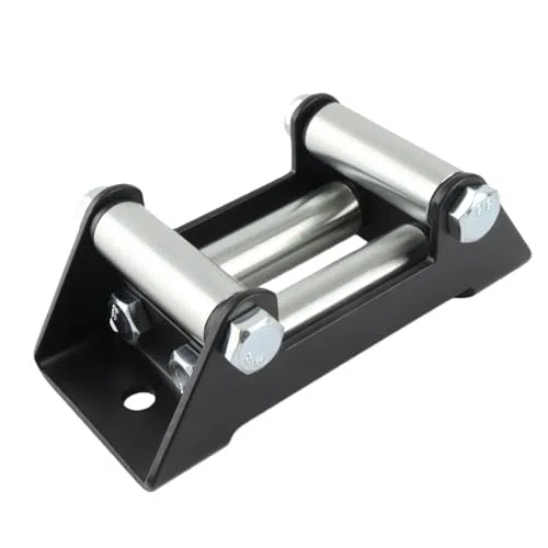 Passacavo per Cavo per Verricello, Passacavo Universale Affiancato per Carichi Pesanti 125 Mm/5 Pollici Diametro Foro 6,3 X 2,8 X 2,4 Pollici