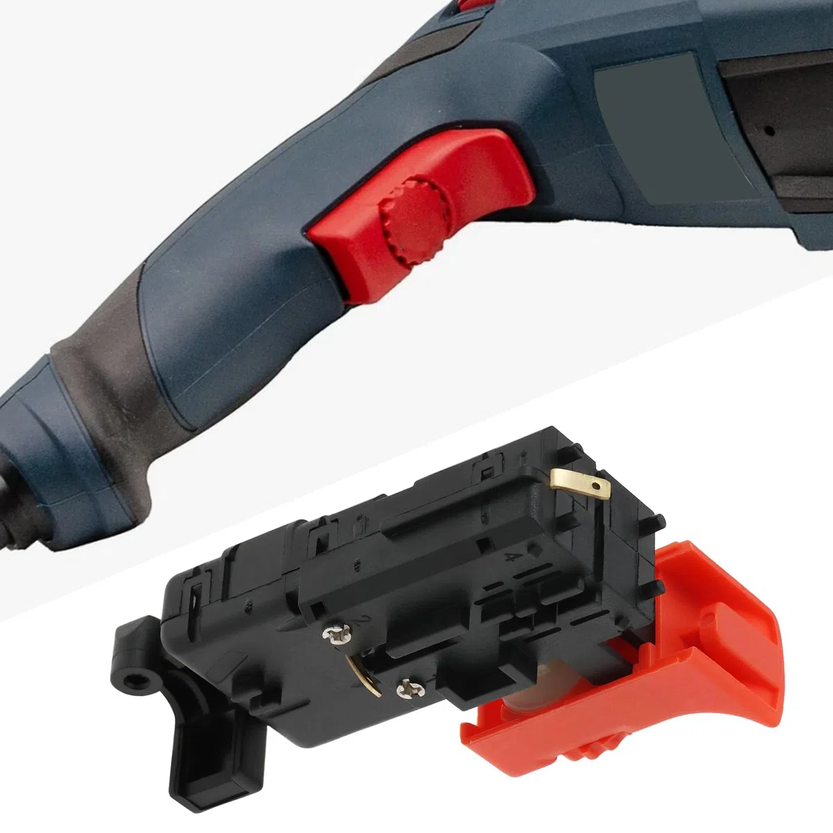 Create idea Interruttore Con Regolatore Di Velocità Per Trapani Elettrici Compatibile Con Bosch GSB 13 RE GSB 16
