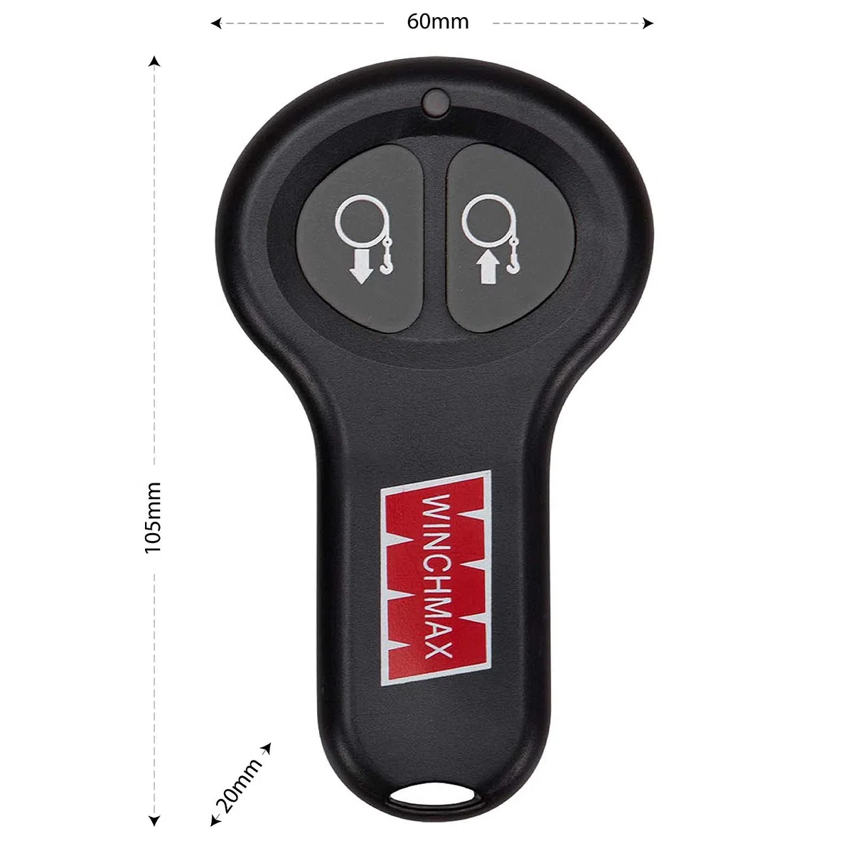 WINCHMAX. Telecomando per verricello wireless 12v. Ricevitore gemello.