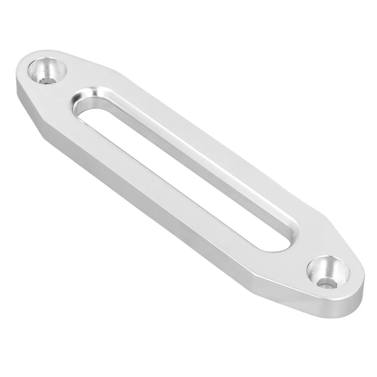 Passacavo per verricello Hawse 10 pollici/25,4 cm 8.000‑15.000 libbre Caricamento in Alluminio Anti-Attacco Universale (Argento)