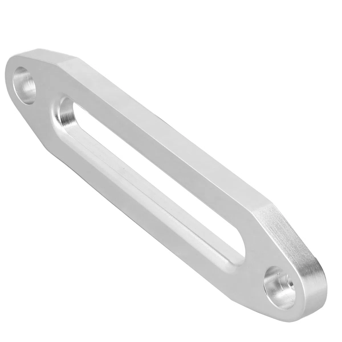 Passacavo per verricello Hawse 10 pollici/25,4 cm 8.000‑15.000 libbre Caricamento in Alluminio Anti-Attacco Universale (Argento)