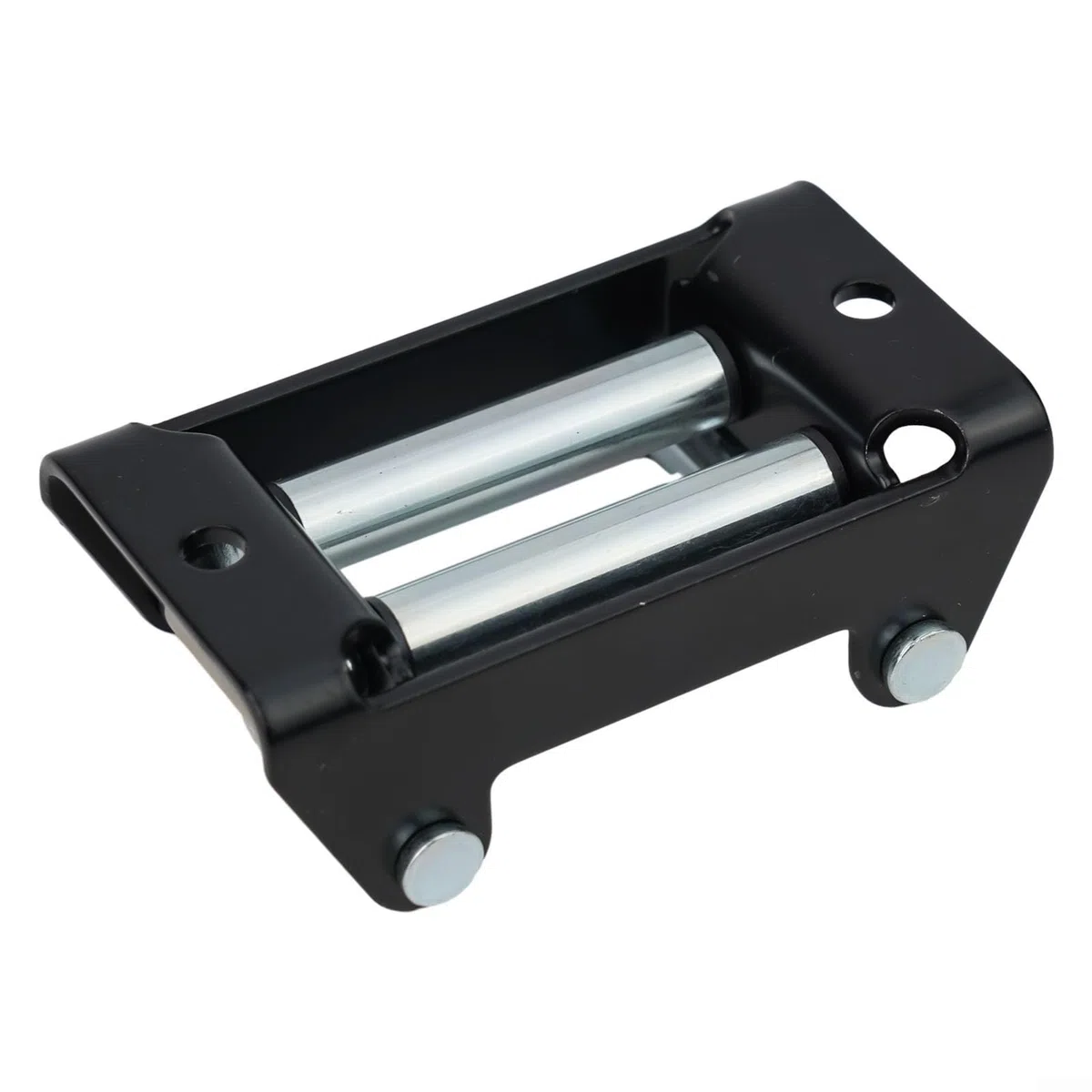 Passacavo a rullo per argano ATV UTV, guida cavi a 4 vie, resistente, 907,2 kg (907,2 kg)