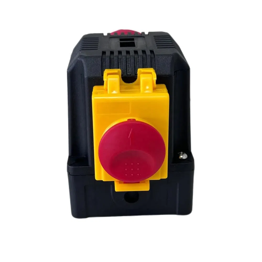Trade-Shop Combinazione interruttore spina DZ08-4 400V compatibile con Güde 1845-02001, compatibile con KEDU KOA2-YD/con sportello di emergenza