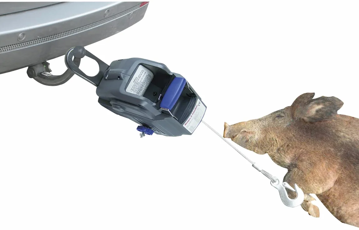 Verricello per auto premium da 12 V con telecomando