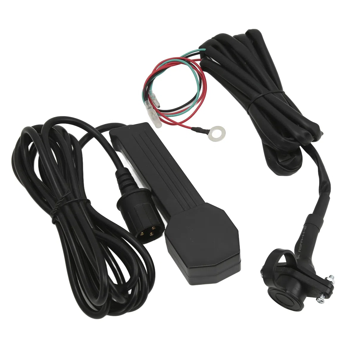 EVGATSAUTO Interruttore di Comando per Verricello, Telecomando per Verricello Elettrico 12 V con Cavo 9 Piedi Manuale Elettrico Impermeabile per ATV UTV in Plastica