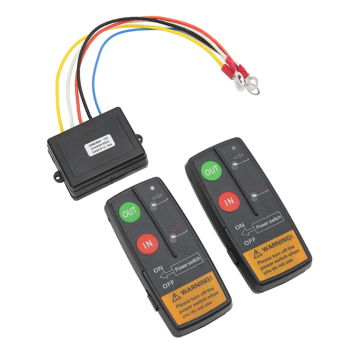 Controller per verricello di Recupero, Kit Telecomando per verricello Universale 12V 24V per Camion per Auto,Verricello dell'ATV