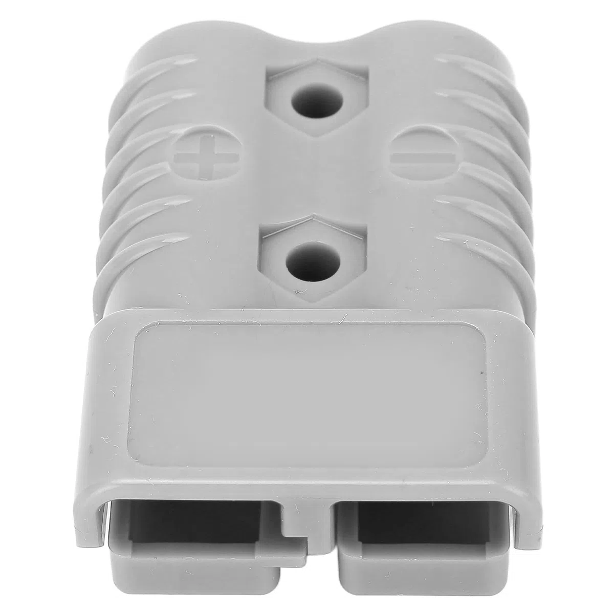 Connettore batteria SB175A con terminale, connettore rapido per cavo batteria, connettore 175 A 600 V, resistente per carrelli elevatori e barche, materiale (grigio)