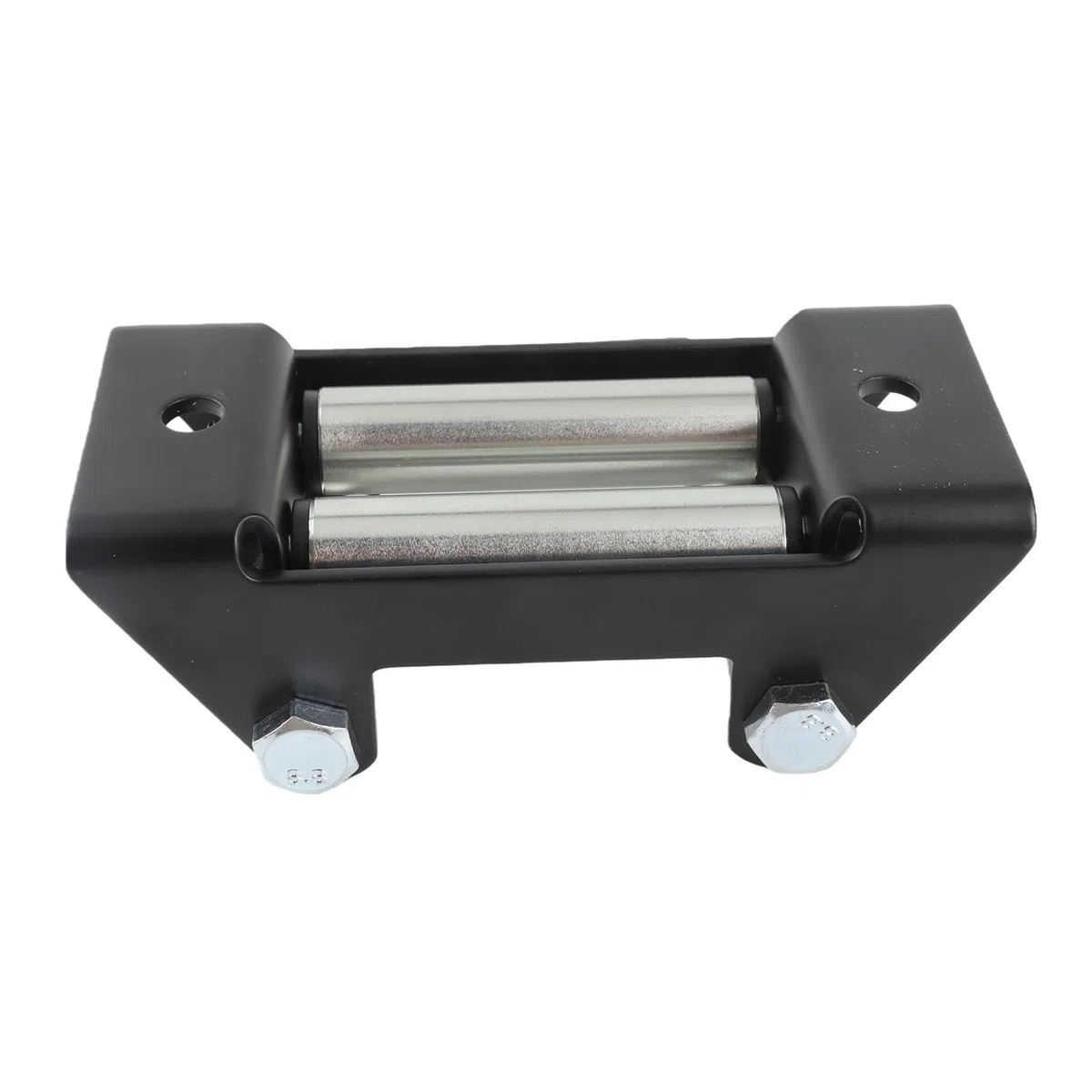 CHICIRIS Passacavo a Rulli per Verricello in Ferro per Impieghi Gravosi, Distanza tra i Fori 125 Mm/5 Pollici Accessorio Automobilistico Universale