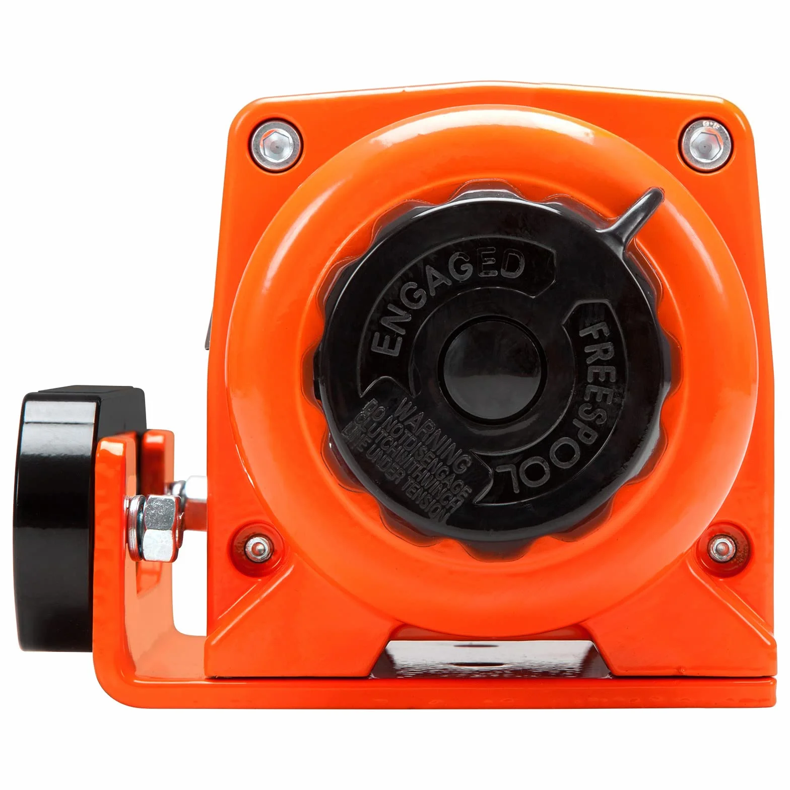 Winchmax 3000lb / 1361kg verricello Elettrico Originale Arancione 12v, Corda Sintetica Dyneema SK75 da 15,5 m 5 mm, Gancio a Cerniera da 1/4 di Pollice. Radiocomandi con Due ricevitori