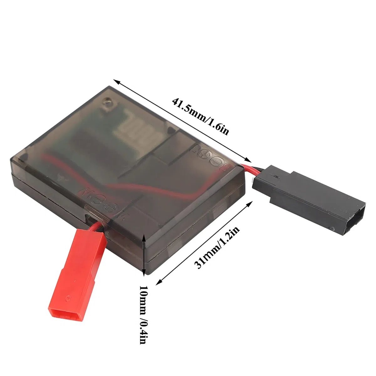 VGEBY Accessorio per Kit Ricevitore Telecomando Wireless per Verricello Universale per Auto per Cingolato RC 1/10