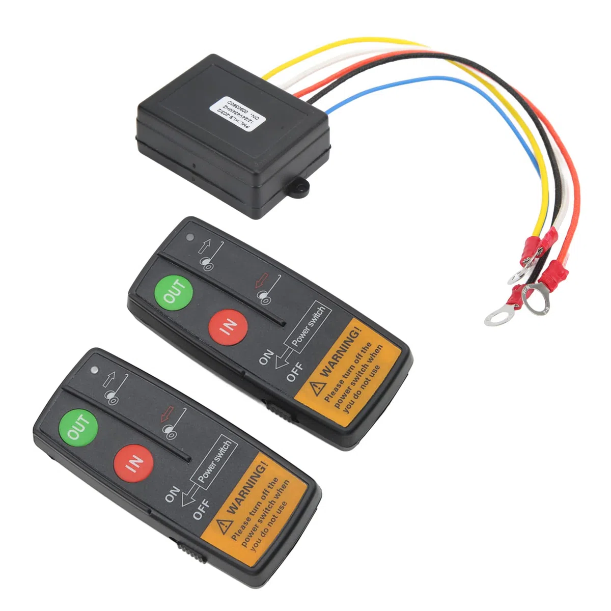 Controller per verricello di Recupero, Kit Telecomando per verricello Universale 12V 24V per Camion per Auto,Verricello dell'ATV