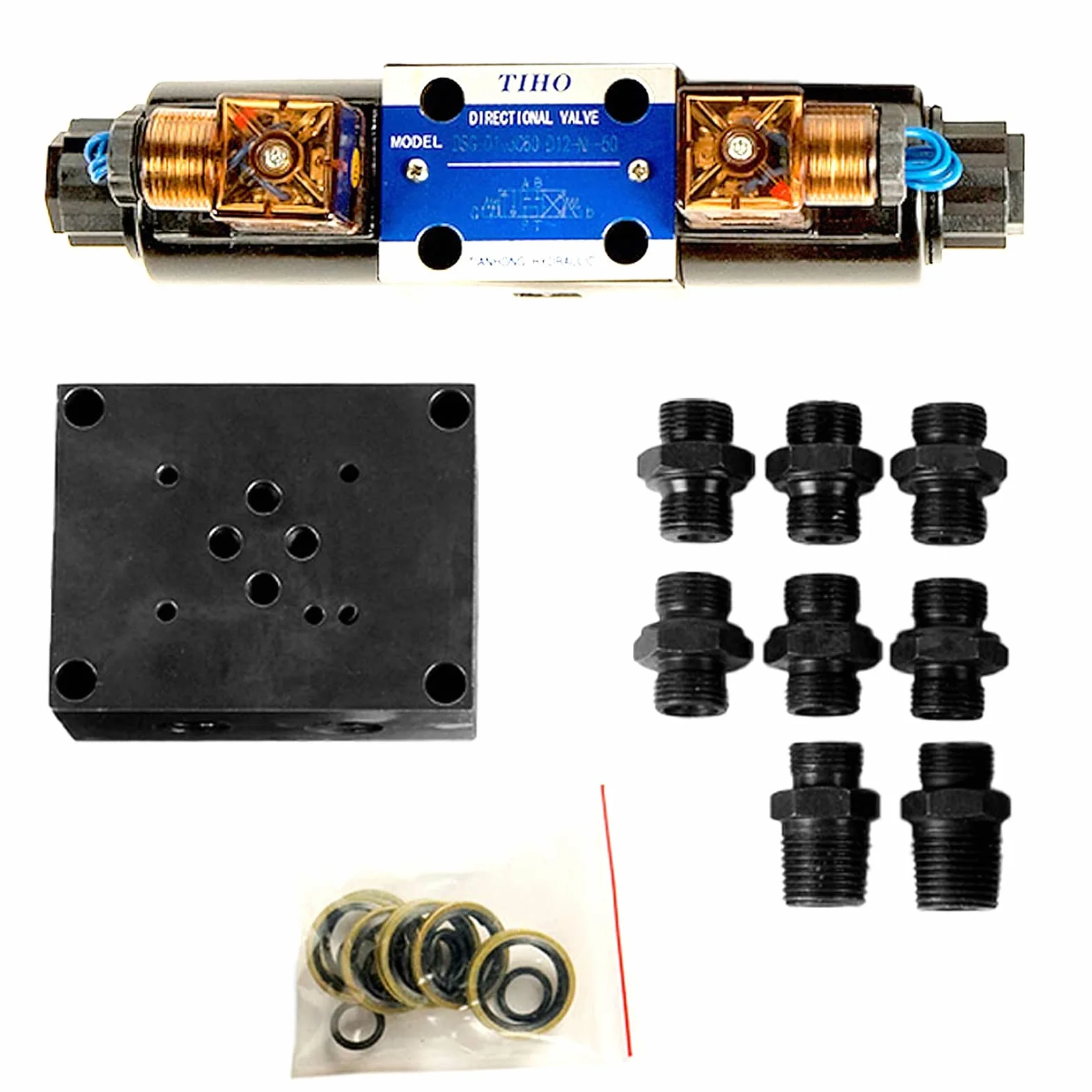 WINCHMAX. Verricello idraulico Z da 9.072 kg (20.000 lb). Fune in acciaio da 25 m x 14 mm. Gancio da 12,7 mm. Sistema di controllo a 24 V.