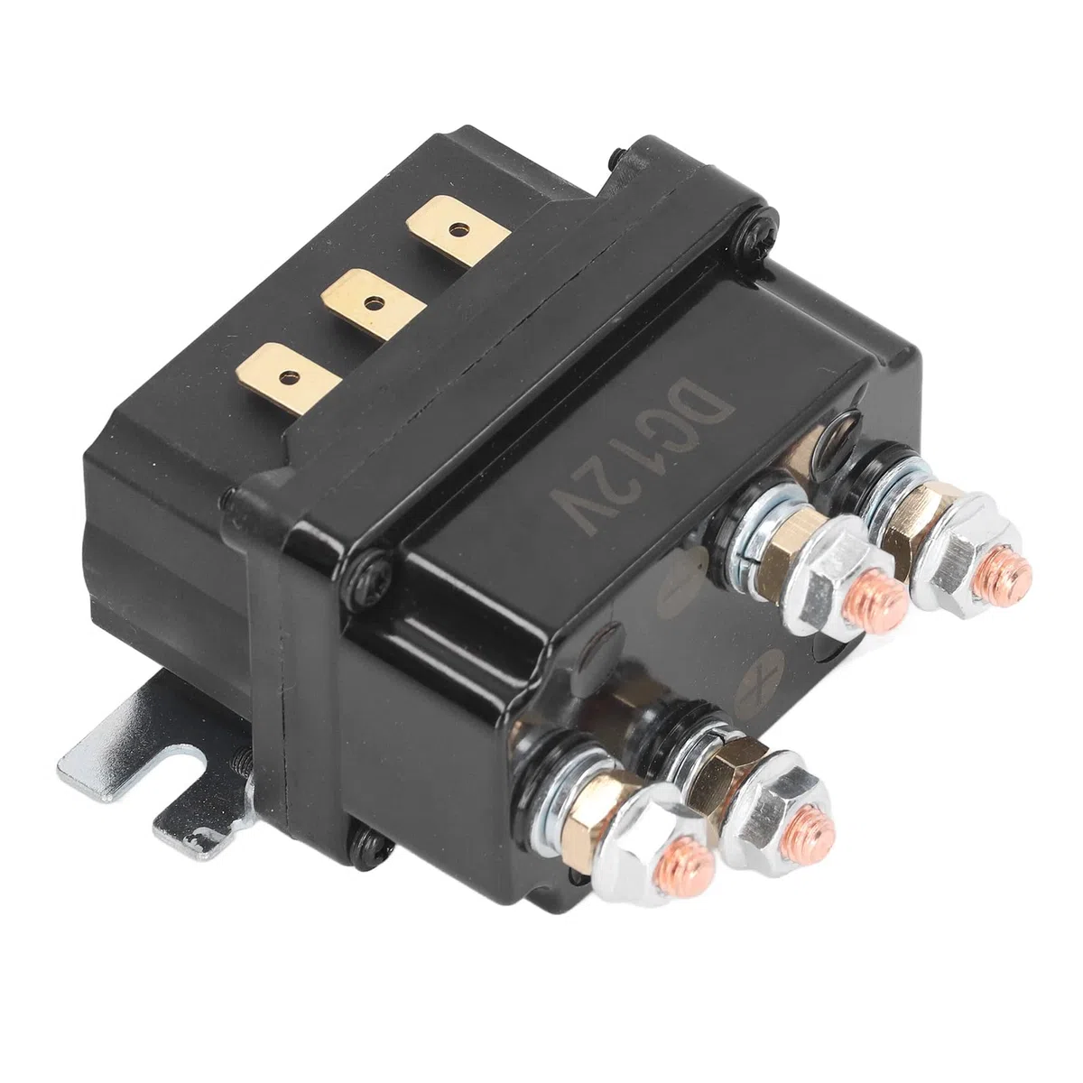Kit relè Verricello 12V 250A con Telecomando, Bobina in Ottone, Impermeabile, Lunga Durata per ATV, Motoslitta, Trattore Giardino