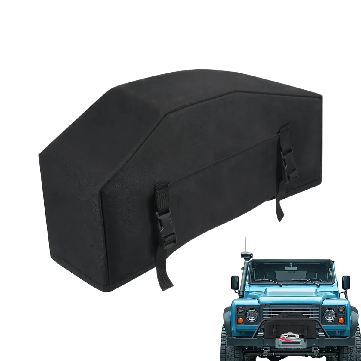 Coperture resistenti all'usura, copertura per verricello impermeabile da 3628 a 5.443 kg, copertura per verricello, copertura per verricello, 3628-5443 kg, resistente all'usura, per fuoristrada