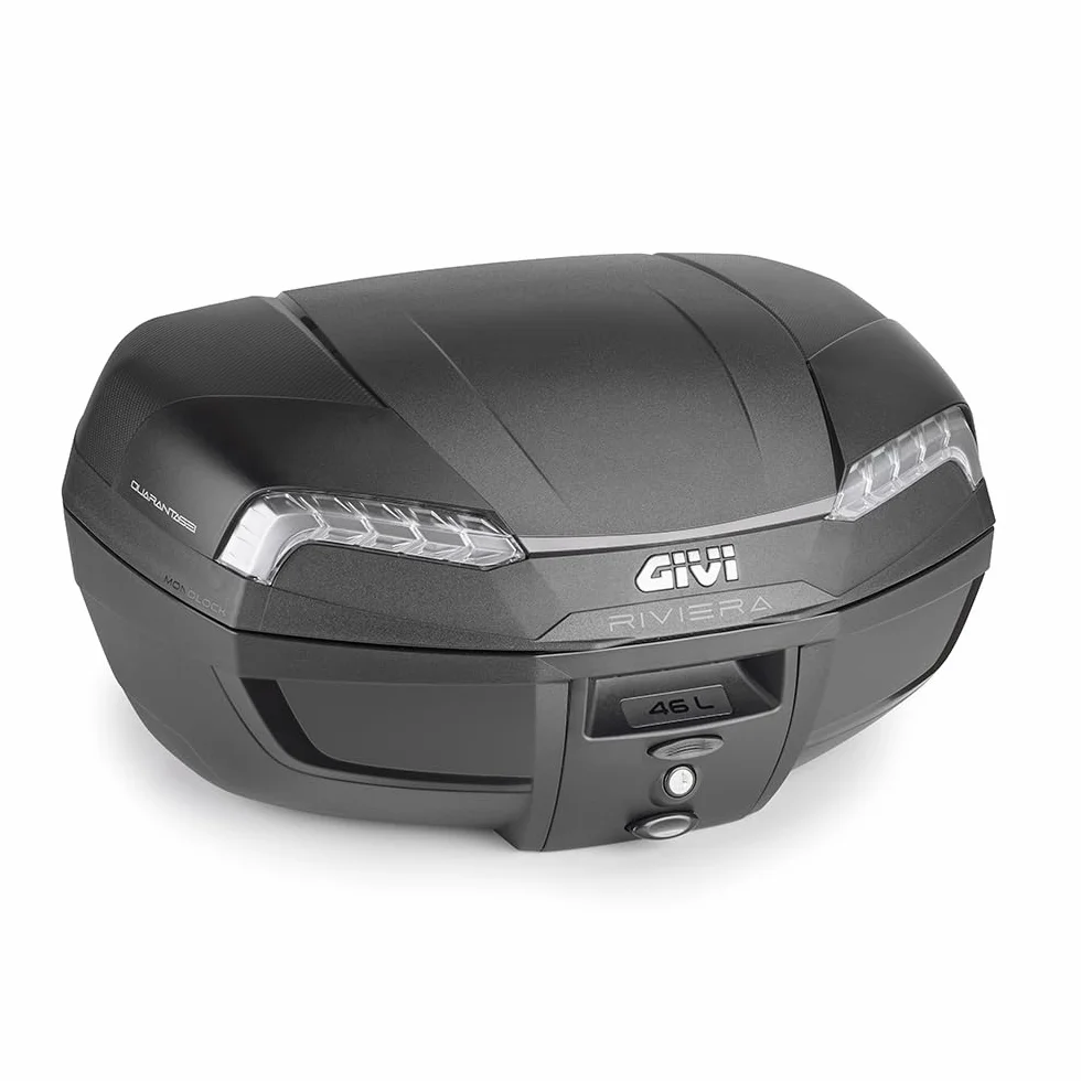 GIVI E46NT2 Monolock Bauletto Topcase con piastra fissaggio Inclusa Riviera Moto