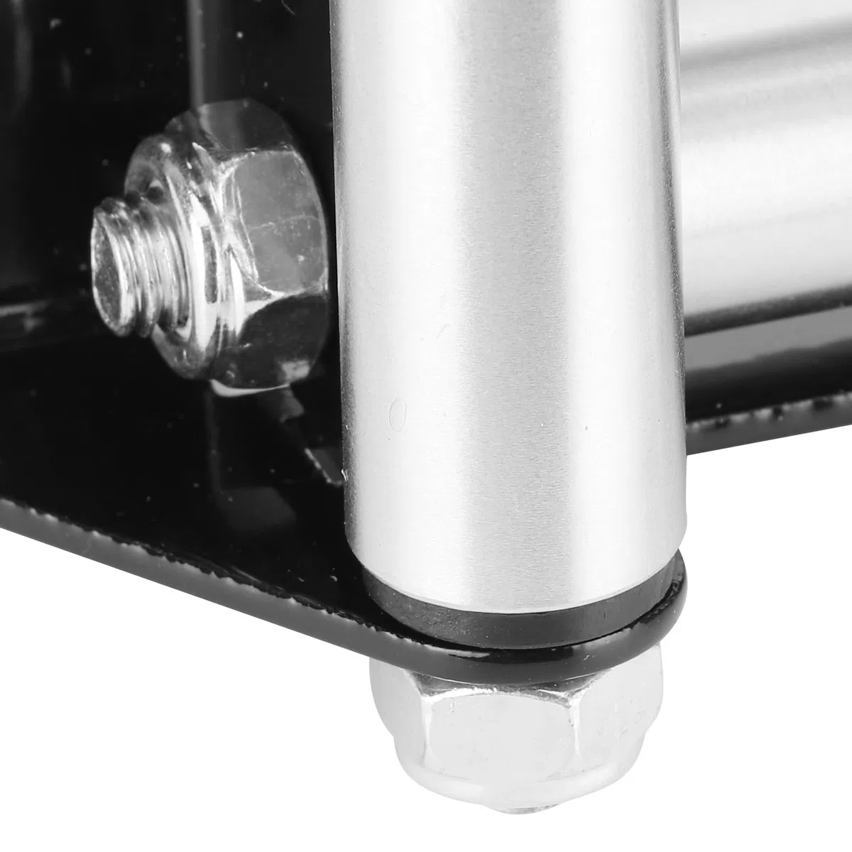 CHICIRIS Passacavo a Rulli per Verricello in Ferro per Impieghi Gravosi, Distanza tra i Fori 125 Mm/5 Pollici Accessorio Automobilistico Universale