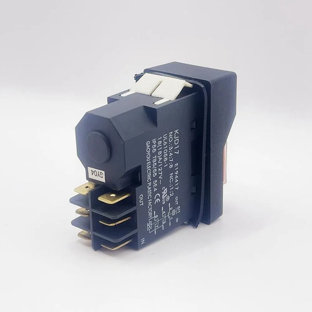 KJD17 - Interruttore a pressione elettromagnetico di avviamento, 6 , 18 A, AC127 V, IP55, impermeabile, facile da usare