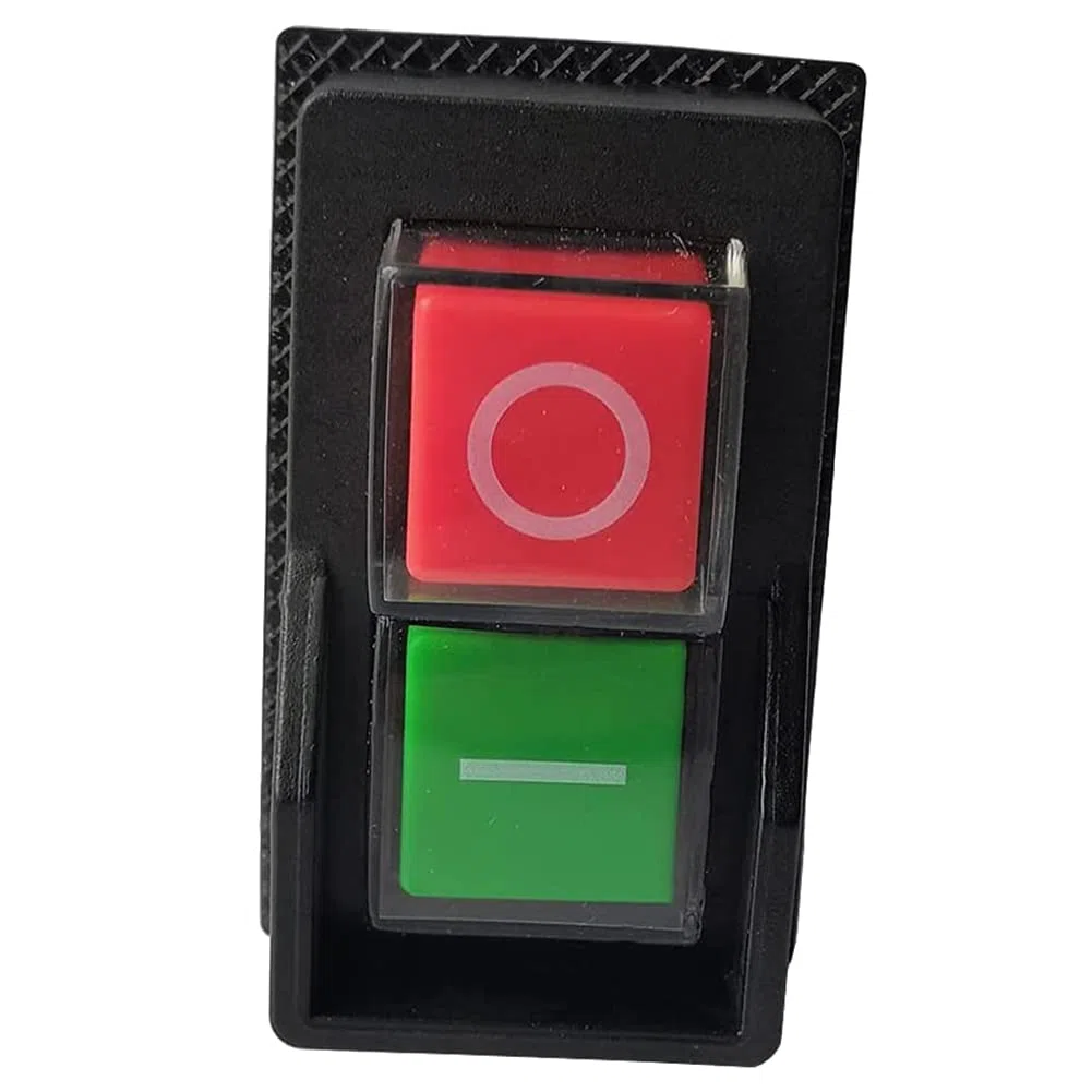 Interruttori elettromagnetici a pulsante interruttori per attrezzi da giardino KJD17 220 V 4 pin -terminali