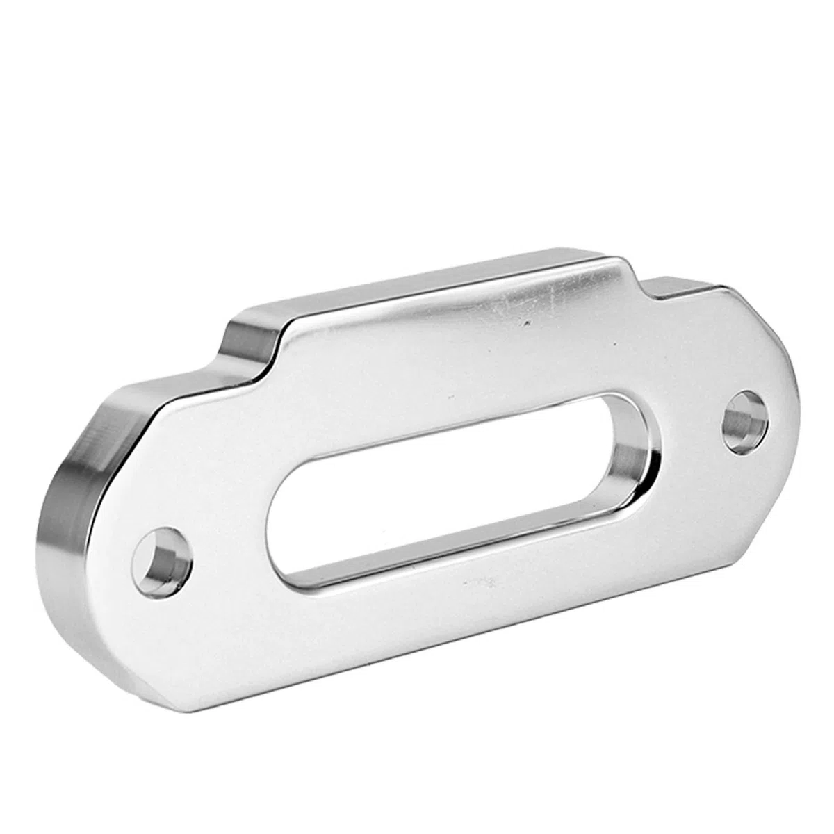 Aramox Guida Verricello Passacavo in Alluminio per Fune Sintetica 2500-4000 Libbre con Passo 124 mm, Accessorio Offroad