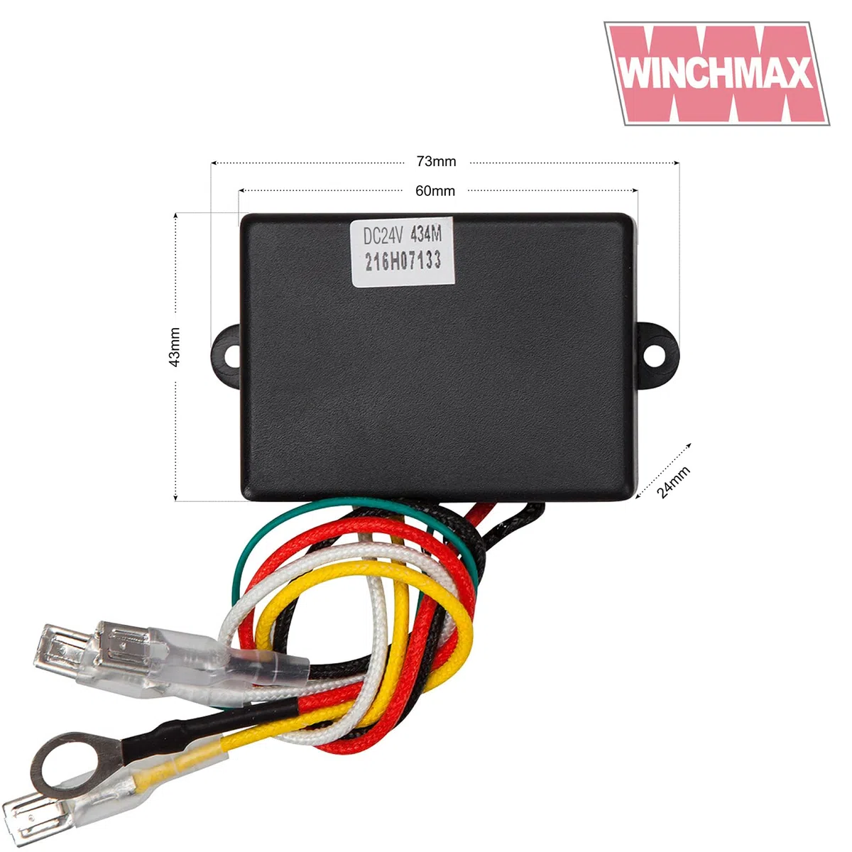 WINCHMAX. Telecomando per verricello wireless 12v. Ricevitore gemello.