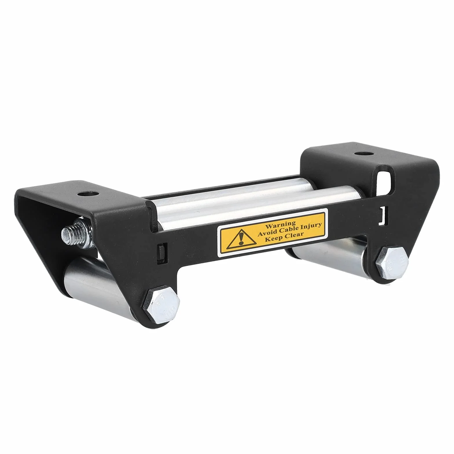 Passacavo a Rullo per Verricello Sostituzione Manutenzione Universale in Metallo ATV UTV Accessori per Cavi Affiancati Accessori Auto Sostituzione Guide-câbles