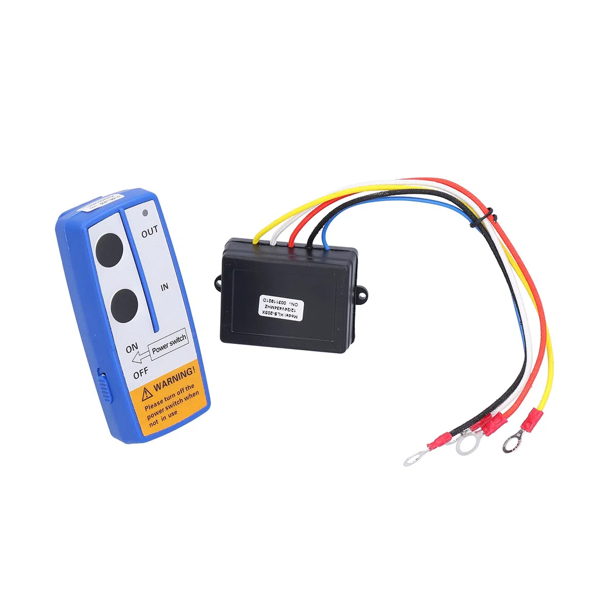 Telecomando per Rimorchio Ribaltabile, Kit Telecomando per Verricello Batteria Alcalina 150 MAh per SUV