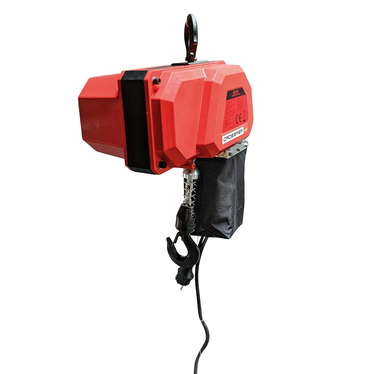 Paranco elettrico a catena, 300 kg, con catena in acciaio da 3 metri, 230 V