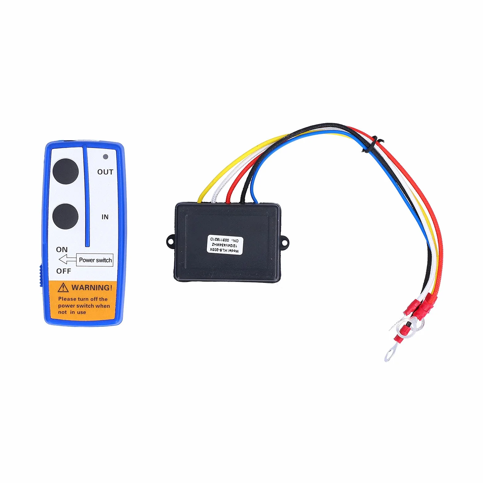Telecomando per Rimorchio Ribaltabile, Kit Telecomando per Verricello Batteria Alcalina 150 MAh per SUV