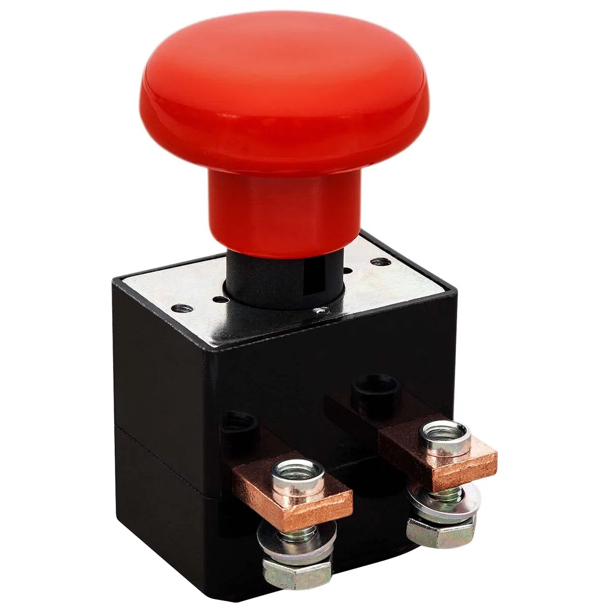 Sezionatore batteria WINCHMAX. Spingere/tirare il pulsante di arresto di emergenza. 12v 24v 250A