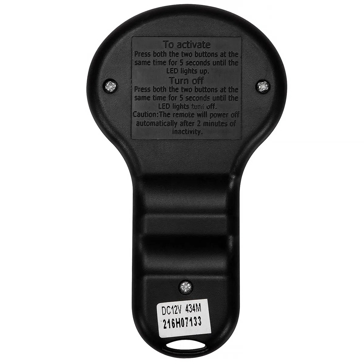 WINCHMAX. Telecomando per verricello wireless 12v. Ricevitore gemello.