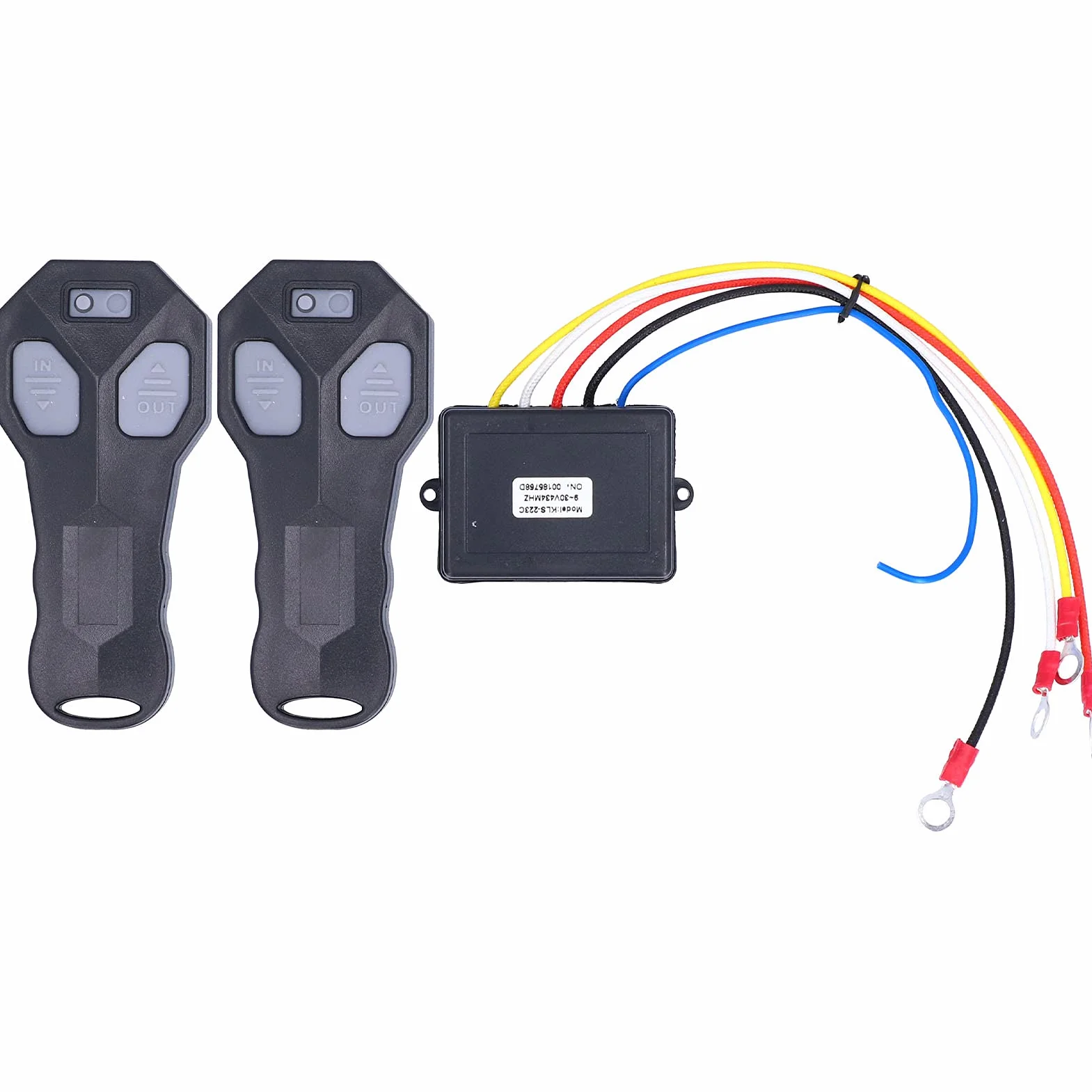 2 Pezzi di Telecomando per Verricello Senza Fili 12V Sostituzione Elettrica per Camion ATV Controller per Verricello Universale Accessori per Veicoli per Camion